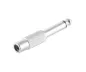 Preview: Audio adapter 6.3mm jack - RCA socket, DINIC box 6.3mm mono jack to RCA socket, metal housing
